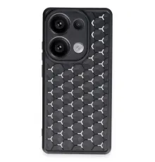 Xiaomi Redmi Note 13 Pro 5G Kılıf Petek Silikon Kapak - Siyah