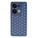 Xiaomi Redmi Note 13 Pro 5G Kılıf Petek Silikon Kapak - Lacivert