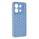 Xiaomi Redmi Note 13 Pro 5G Kılıf Petek Silikon Kapak - Mavi