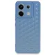 Xiaomi Redmi Note 13 Pro 5G Kılıf Petek Silikon Kapak - Mavi