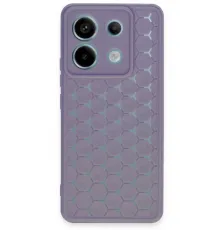 Xiaomi Redmi Note 13 Pro 5G Kılıf Petek Silikon Kapak - Lila
