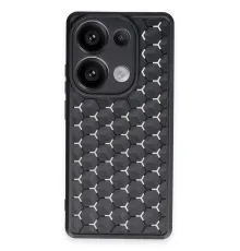 Xiaomi Redmi Note 13 Pro 4G Kılıf Petek Silikon Kapak - Siyah