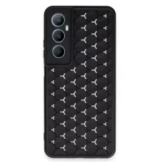 Realme C65 Kılıf Petek Silikon Kapak - Siyah