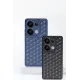Realme C65 Kılıf Petek Silikon Kapak - Lacivert