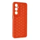 Realme C65 Kılıf Petek Silikon Kapak - Kırmızı