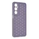 Realme C65 Kılıf Petek Silikon Kapak - Lila