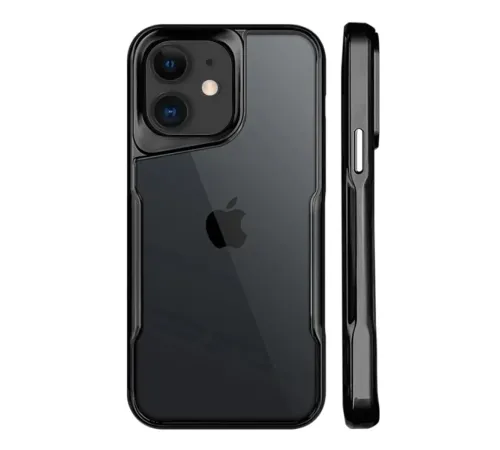 Apple iPhone 11 Kılıf Boyi Silikon Kapak - Siyah