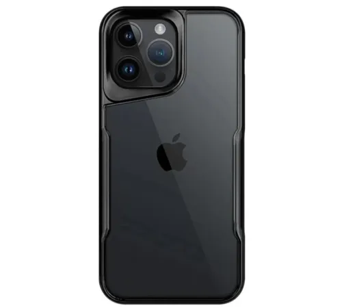 Apple iPhone 14 Pro Max Kılıf Boyi Silikon Kapak - Siyah