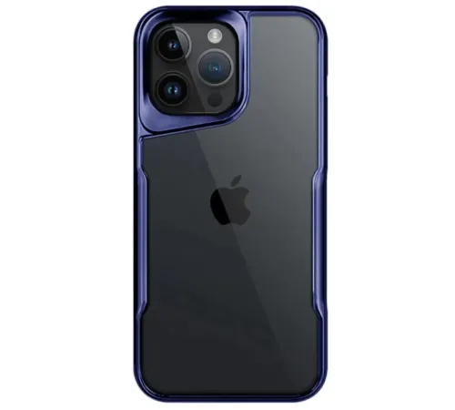 Apple iPhone 14 Pro Max Kılıf Boyi Silikon Kapak - Lacivert
