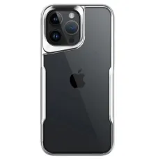 Apple iPhone 14 Pro Max Kılıf Boyi Silikon Kapak - Gümüş