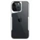 Apple iPhone 14 Pro Max Kılıf Boyi Silikon Kapak - Gümüş