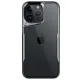 Apple iPhone 14 Pro Max Kılıf Boyi Silikon Kapak - Titan Gri