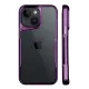 Apple iPhone 15 Kılıf Boyi Silikon Kapak - Derin Mor