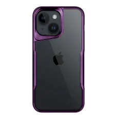 Apple iPhone 15 Kılıf Boyi Silikon Kapak - Derin Mor