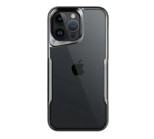 Apple iPhone 15 Pro Kılıf Boyi Silikon Kapak - Titan Gri