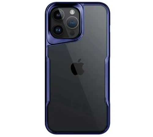 Apple iPhone 15 Pro Max Kılıf Boyi Silikon Kapak - Lacivert
