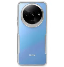 Xiaomi Redmi A3 4G Kılıf Boyi Silikon Kapak - Gümüş