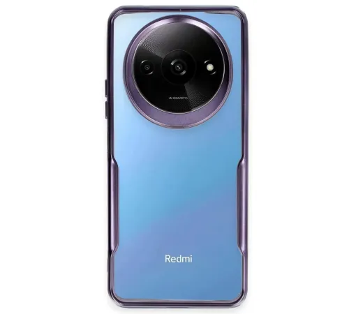 Xiaomi Redmi A3 4G Kılıf Boyi Silikon Kapak - Derin Mor