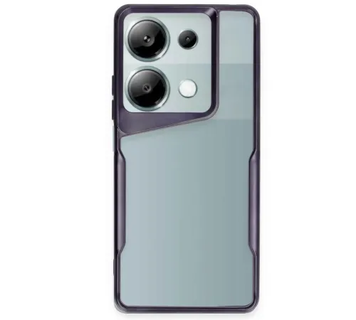Xiaomi Redmi Note 13 Pro 4G Kılıf Boyi Silikon Kapak - Derin Mor