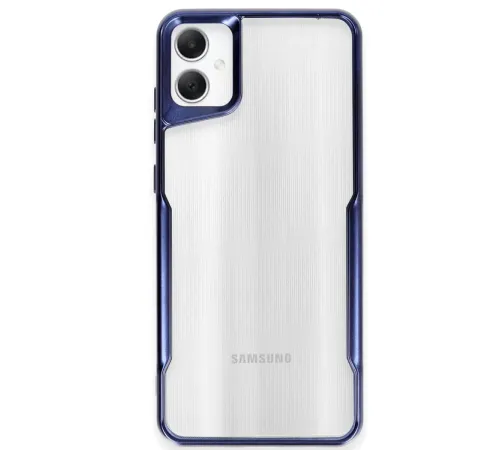 Samsung Galaxy A05 Kılıf Boyi Silikon Kapak - Lacivert