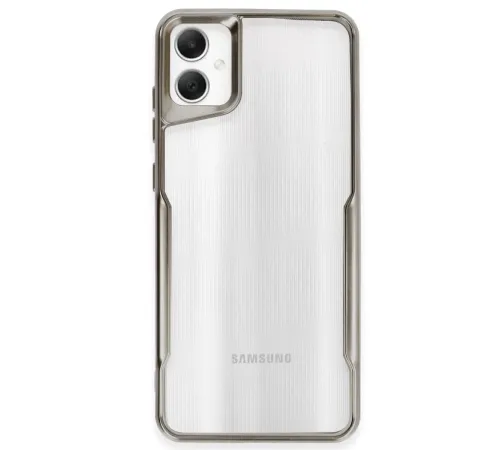 Samsung Galaxy A05 Kılıf Boyi Silikon Kapak - Titan Gri