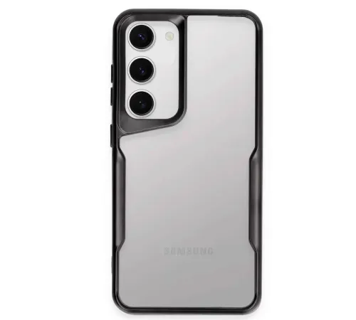 Samsung Galaxy S23 Kılıf Boyi Silikon Kapak - Siyah