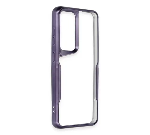 Samsung Galaxy S24 Kılıf Boyi Silikon Kapak - Derin Mor