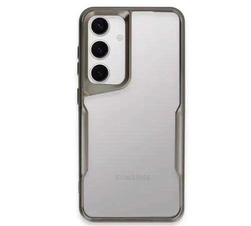 Samsung Galaxy S24 Kılıf Boyi Silikon Kapak - Titan Gri