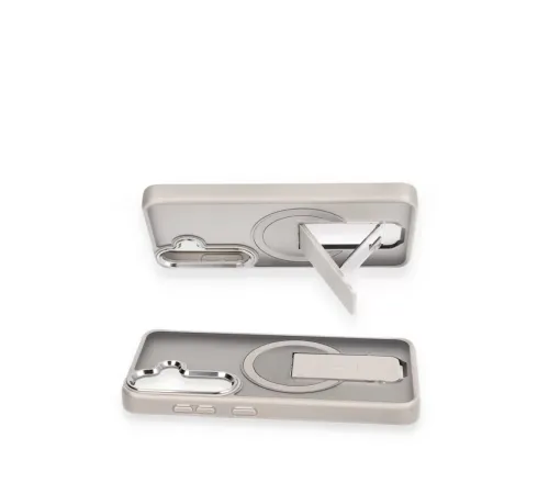 Samsung Galaxy S24 Tork Magsafe Standlı Kapak - Lacivert