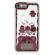 Apple iPhone 7 Kılıf Sweet Desenli Silikon Kapak - Pembe
