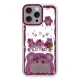 Apple iPhone 14 Pro Max Kılıf Sweet Desenli Silikon Kapak - Pembe
