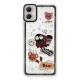 Samsung Galaxy A05 Kılıf Sweet Desenli Silikon Kapak - Sarı