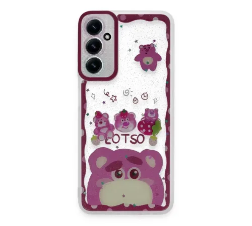 Samsung Galaxy A15 4G Kılıf Sweet Desenli Silikon Kapak - Pembe