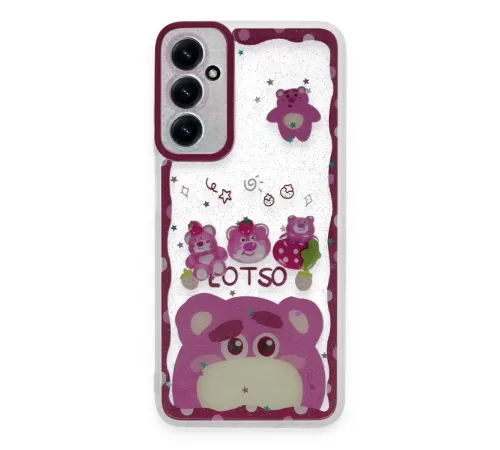 Samsung Galaxy A15 4G Kılıf Sweet Desenli Silikon Kapak - Pembe
