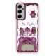 Samsung Galaxy A15 4G Kılıf Sweet Desenli Silikon Kapak - Pembe
