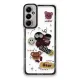 Samsung Galaxy A25 5G Kılıf Sweet Desenli Silikon Kapak - Sarı