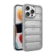 Apple iPhone 15 Pro Kılıf Airmax Silikon Kapak - Titan Gri
