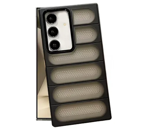 Samsung Galaxy S24 Kılıf Airmax Silikon Kapak - Siyah