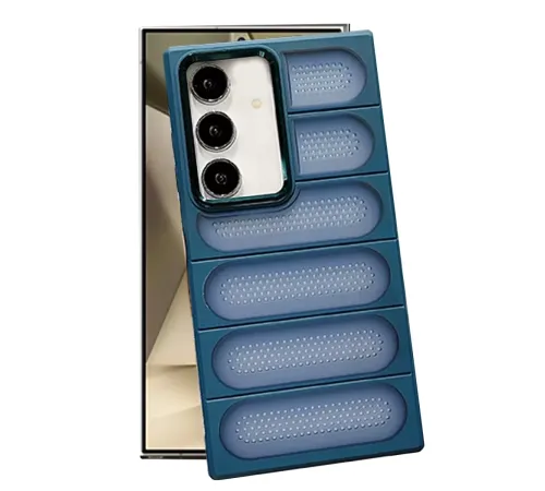 Samsung Galaxy S24 Kılıf Airmax Silikon Kapak - Lacivert
