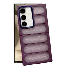 Samsung Galaxy S24 Kılıf Airmax Silikon Kapak - Derin Mor