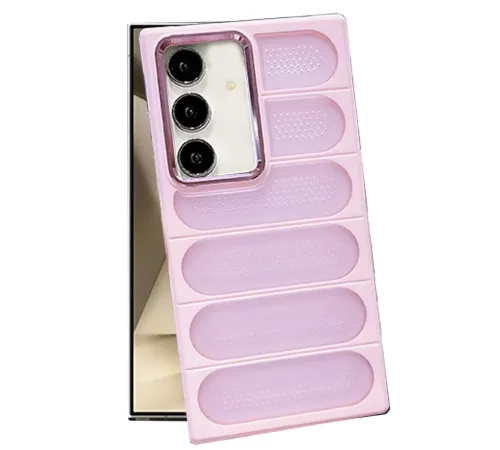 Samsung Galaxy S24 Kılıf Airmax Silikon Kapak - Pembe