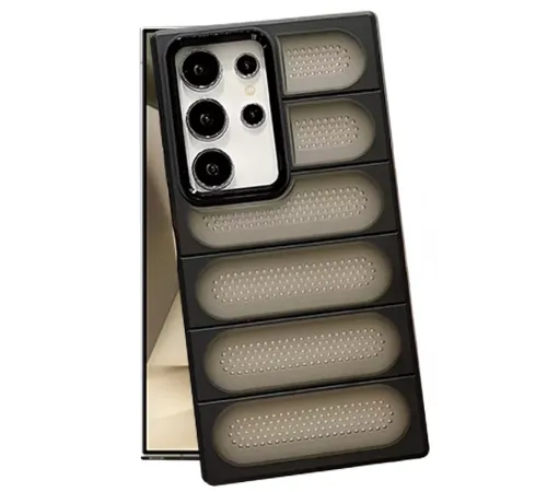Samsung Galaxy S24 Ultra Kılıf Airmax Silikon Kapak - Siyah