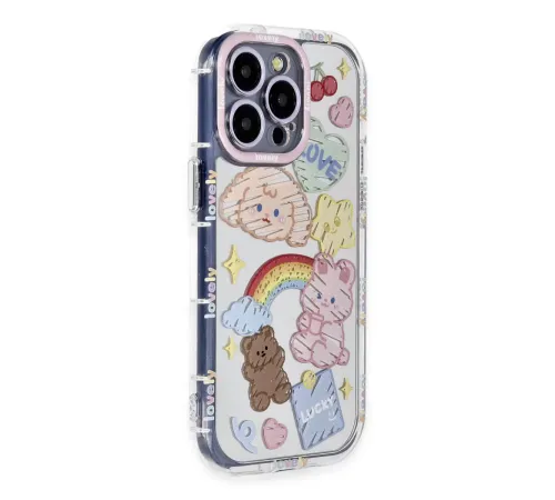 Apple iPhone 14 Pro Kılıf Reflexion Desenli Kapak - Desen 4