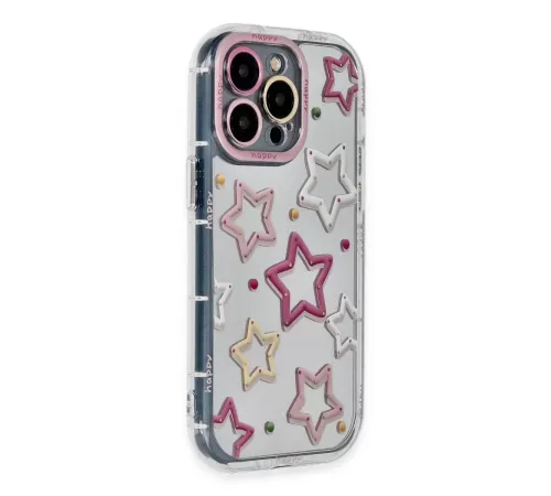 Apple iPhone 15 Pro Max Kılıf Reflexion Desenli Kapak - Desen 3
