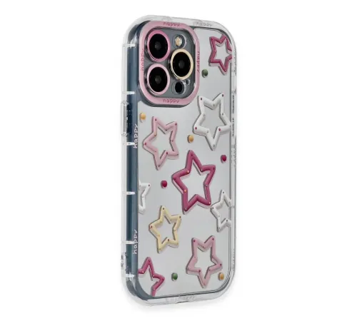 Apple iPhone 15 Pro Max Kılıf Reflexion Desenli Kapak - Desen 3