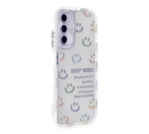 Samsung Galaxy A05S Kılıf Reflexion Desenli Kapak - Desen 2