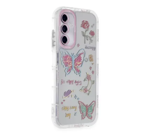 Samsung Galaxy A05S Kılıf Reflexion Desenli Kapak - Desen 8