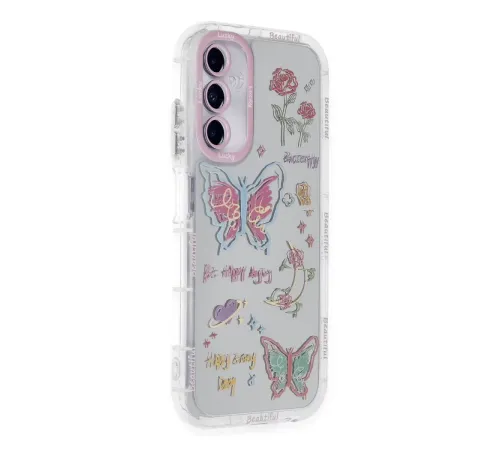 Samsung Galaxy A05S Kılıf Reflexion Desenli Kapak - Desen 8