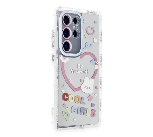 Samsung Galaxy S24 Ultra Kılıf Reflexion Desenli Kapak - Desen 1