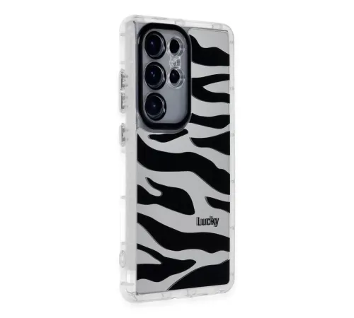 Samsung Galaxy S24 Ultra Kılıf Reflexion Desenli Kapak - Desen 9